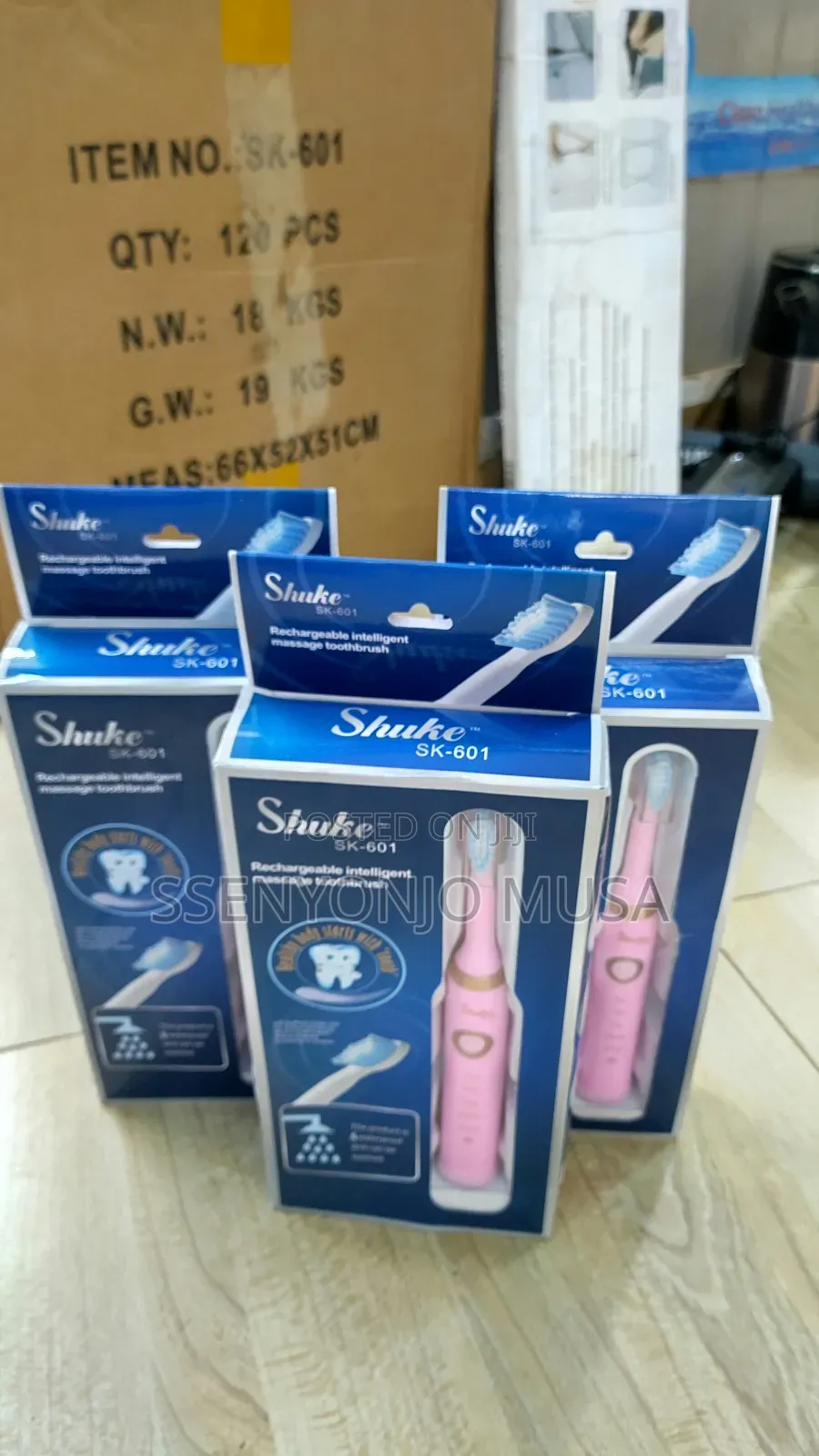 Shuke Sk-601 Electric Toothbrush - Waterproof, Long-