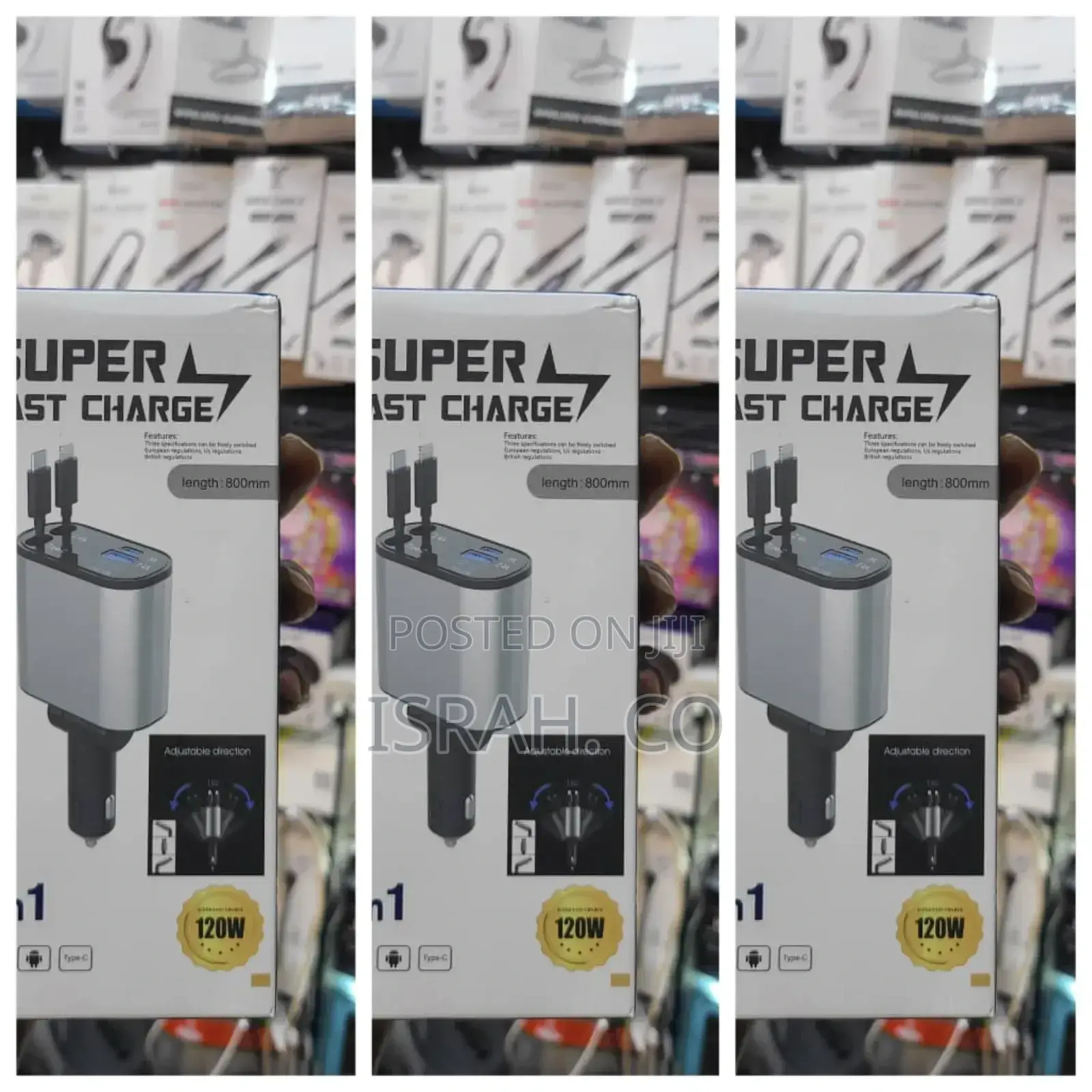 Aimtel Super Fast 4-in-1 Car Charger.
