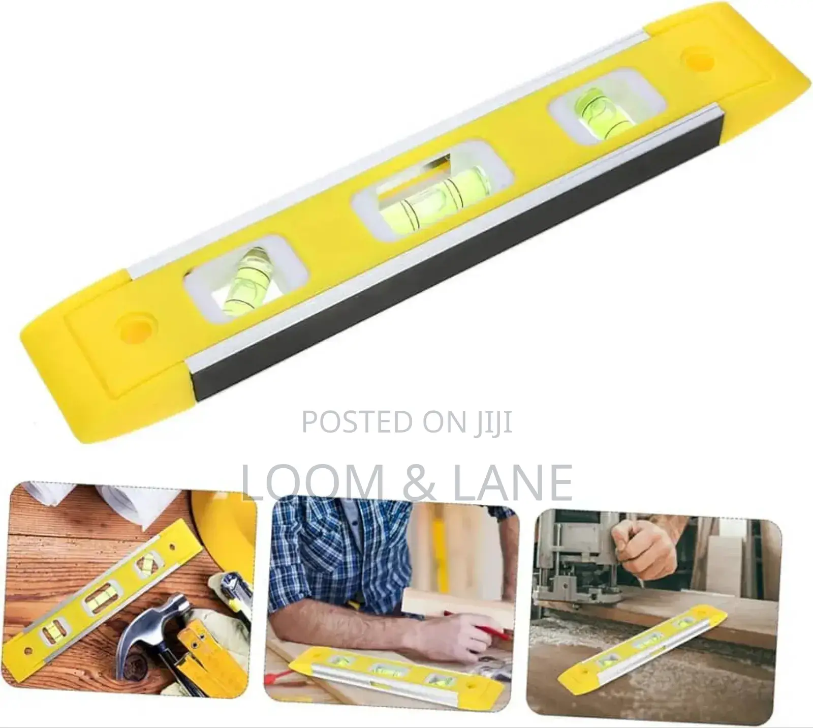 New 9inch 3-Level Pro Bubble Grade Magnetic Leveller