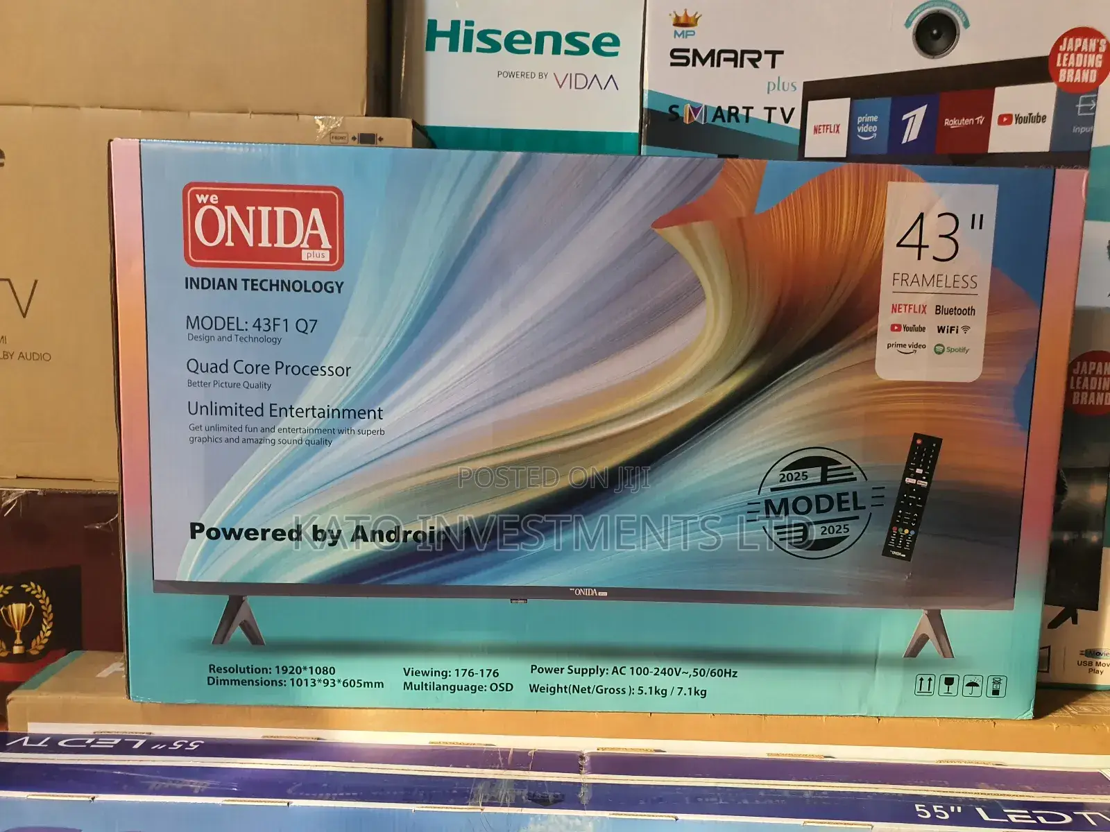 Onida 43 Android 14 Tv