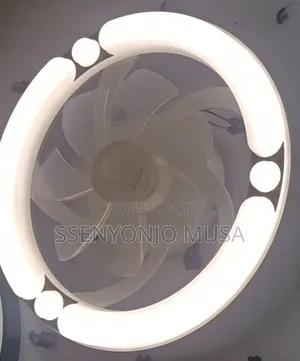 Modern 19.7" Smart Ceiling Fan With Led Lights - Remote/App