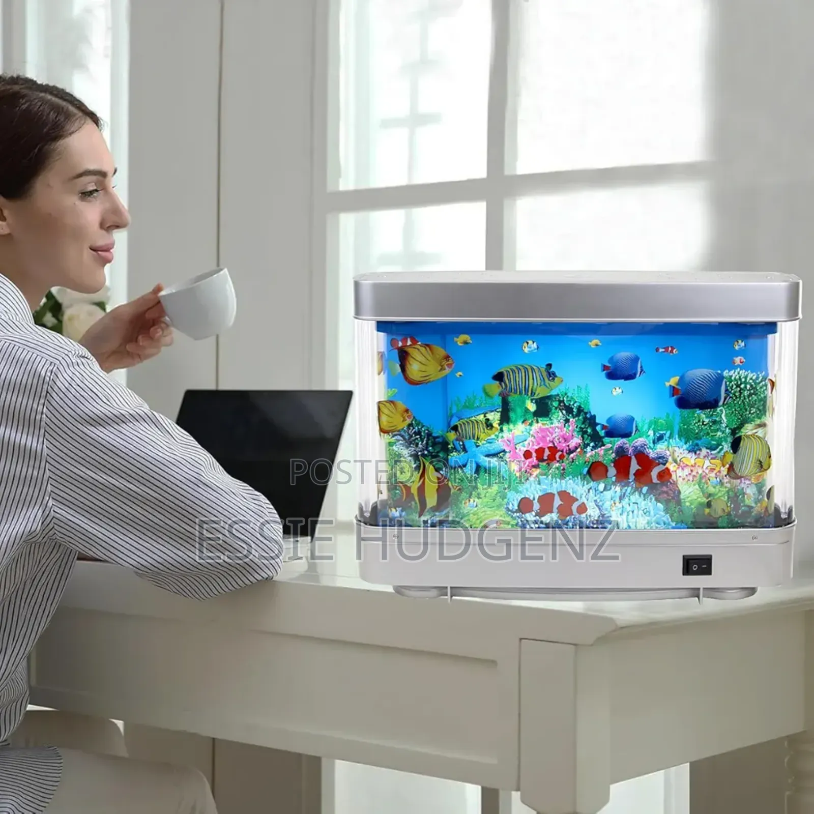 Fish Aquarium Decorative Lamp Virtual Ocean in Motion