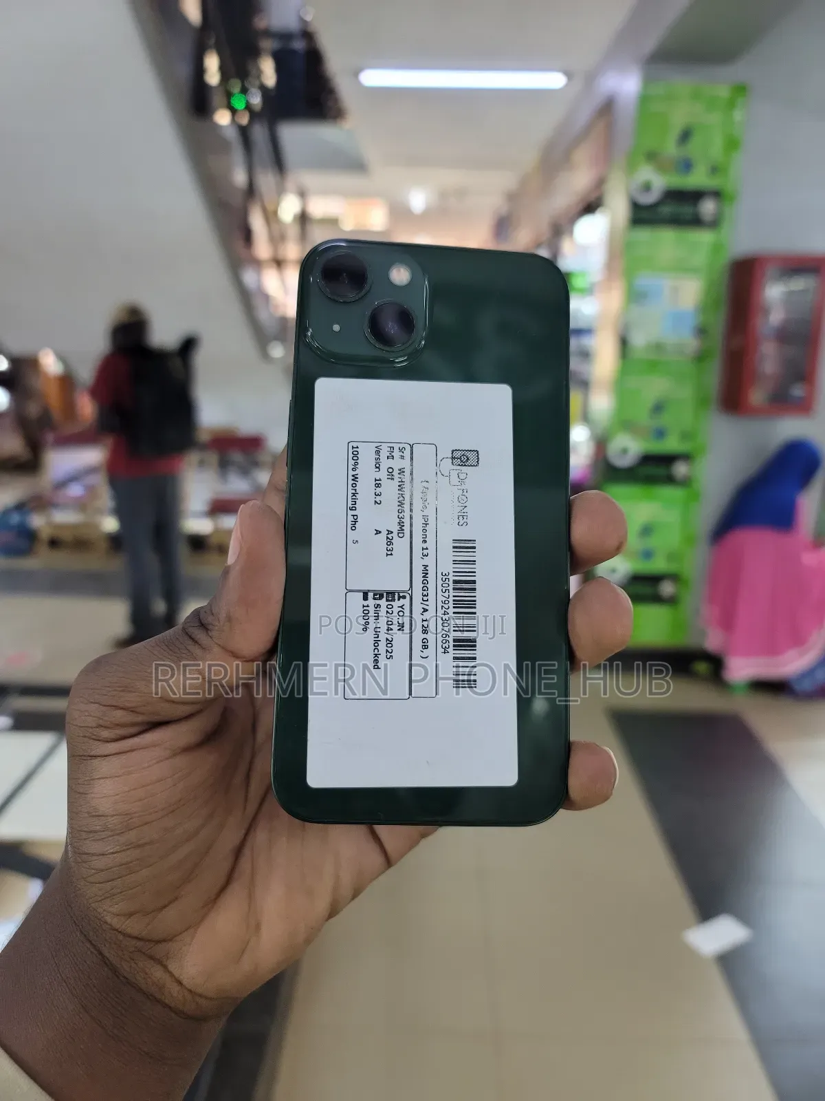 New Apple iPhone 13 128 GB Green