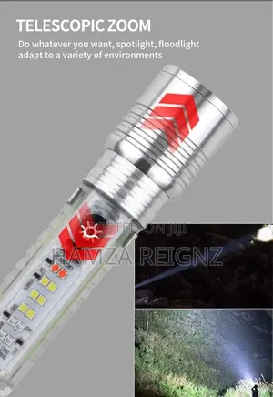 Rechargeable Flashlight, Powerful Tactical Flashlights