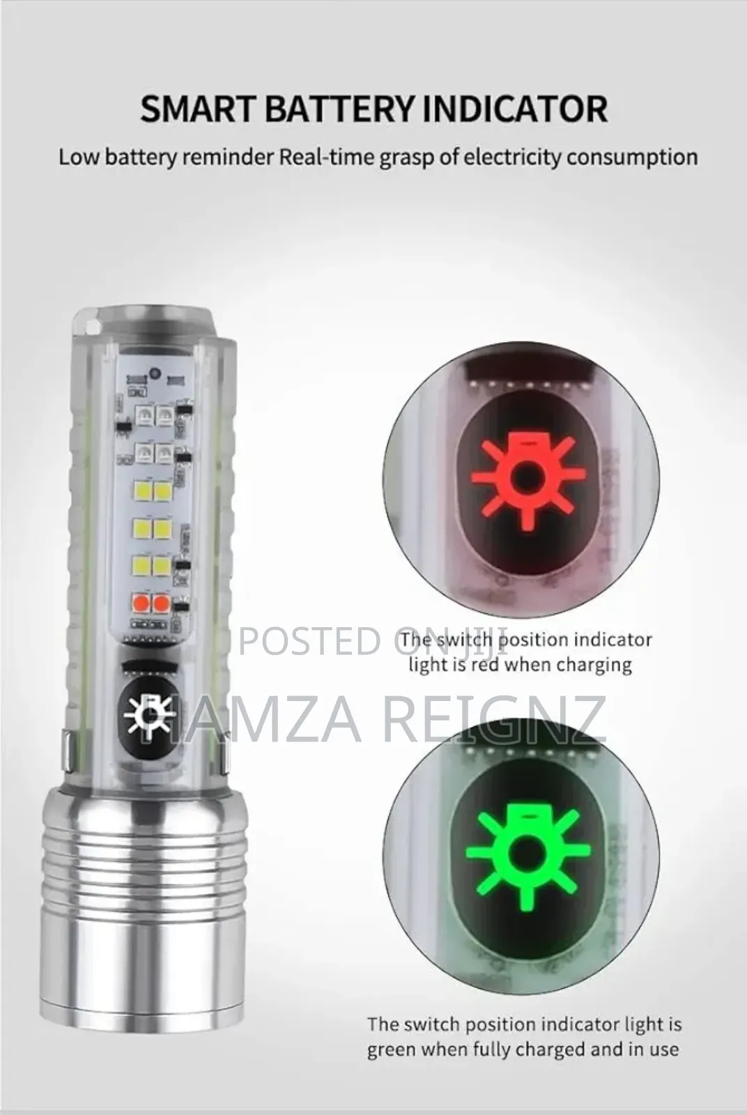Rechargeable Flashlight, Powerful Tactical Flashlights