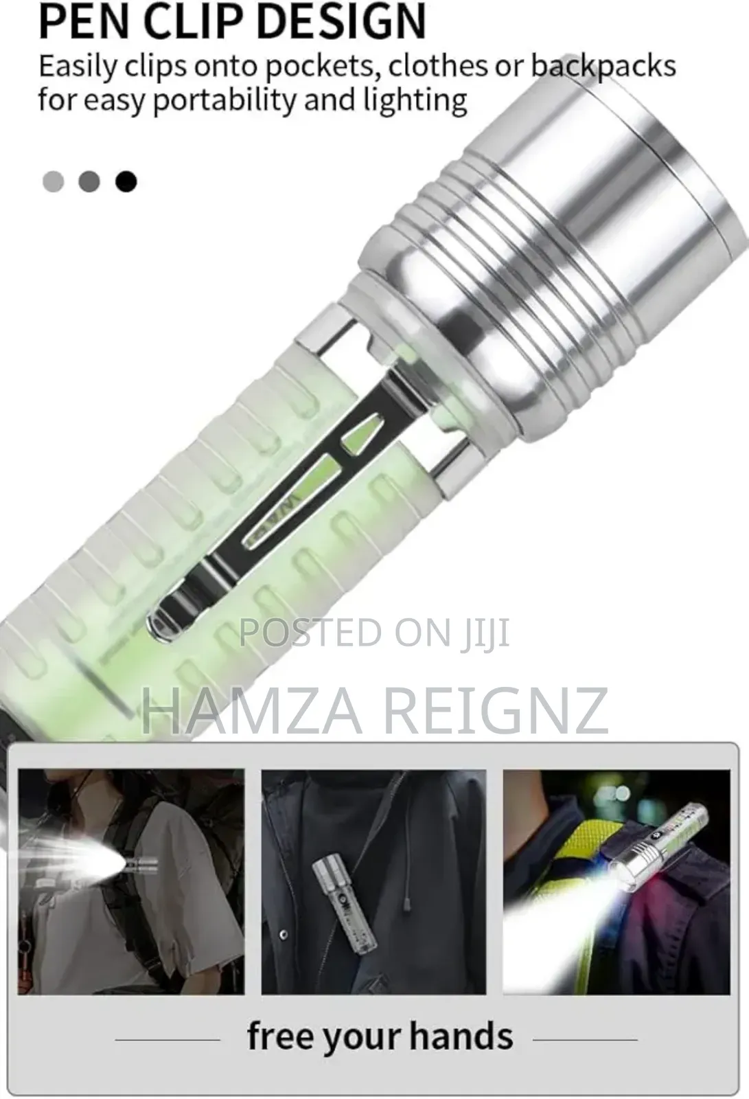 Rechargeable Flashlight, Powerful Tactical Flashlights