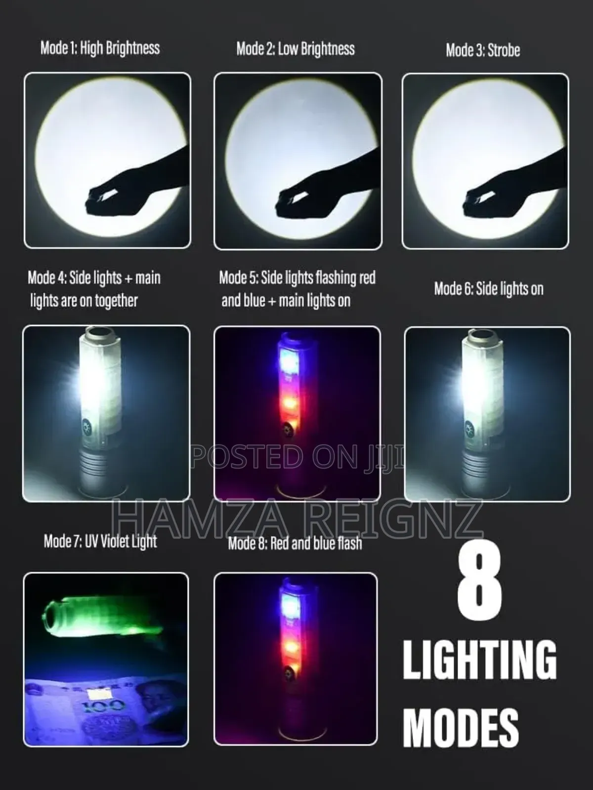 Rechargeable Flashlight, Powerful Tactical Flashlights