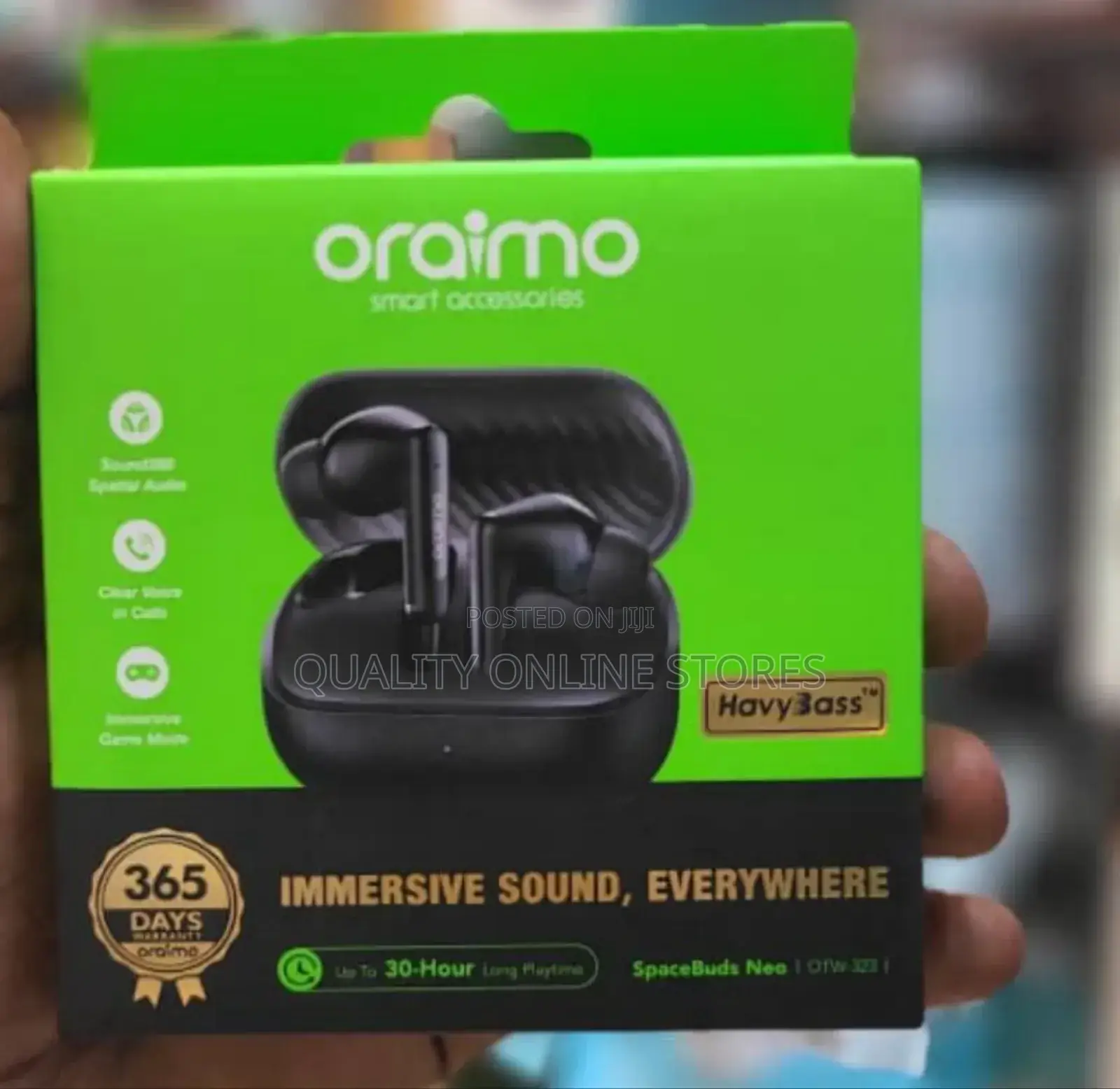 Black Oraimo Pods