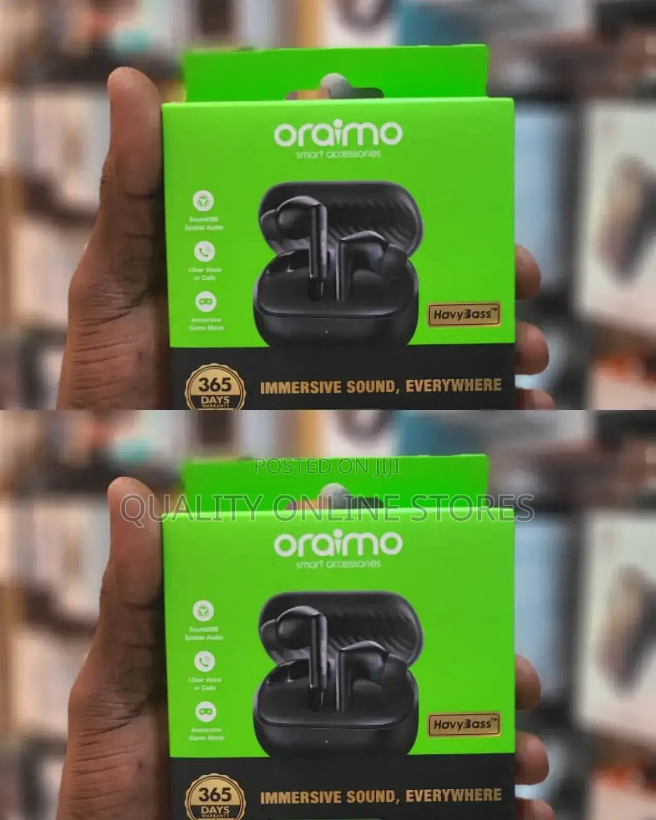 Black Oraimo Pods