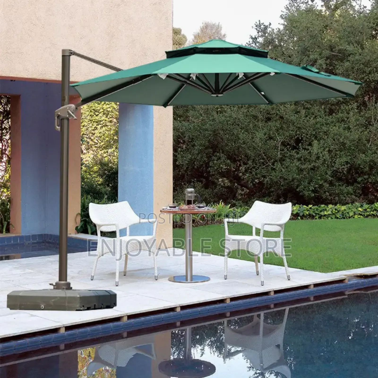 Outdoor Large Umbrella Waterproof Round