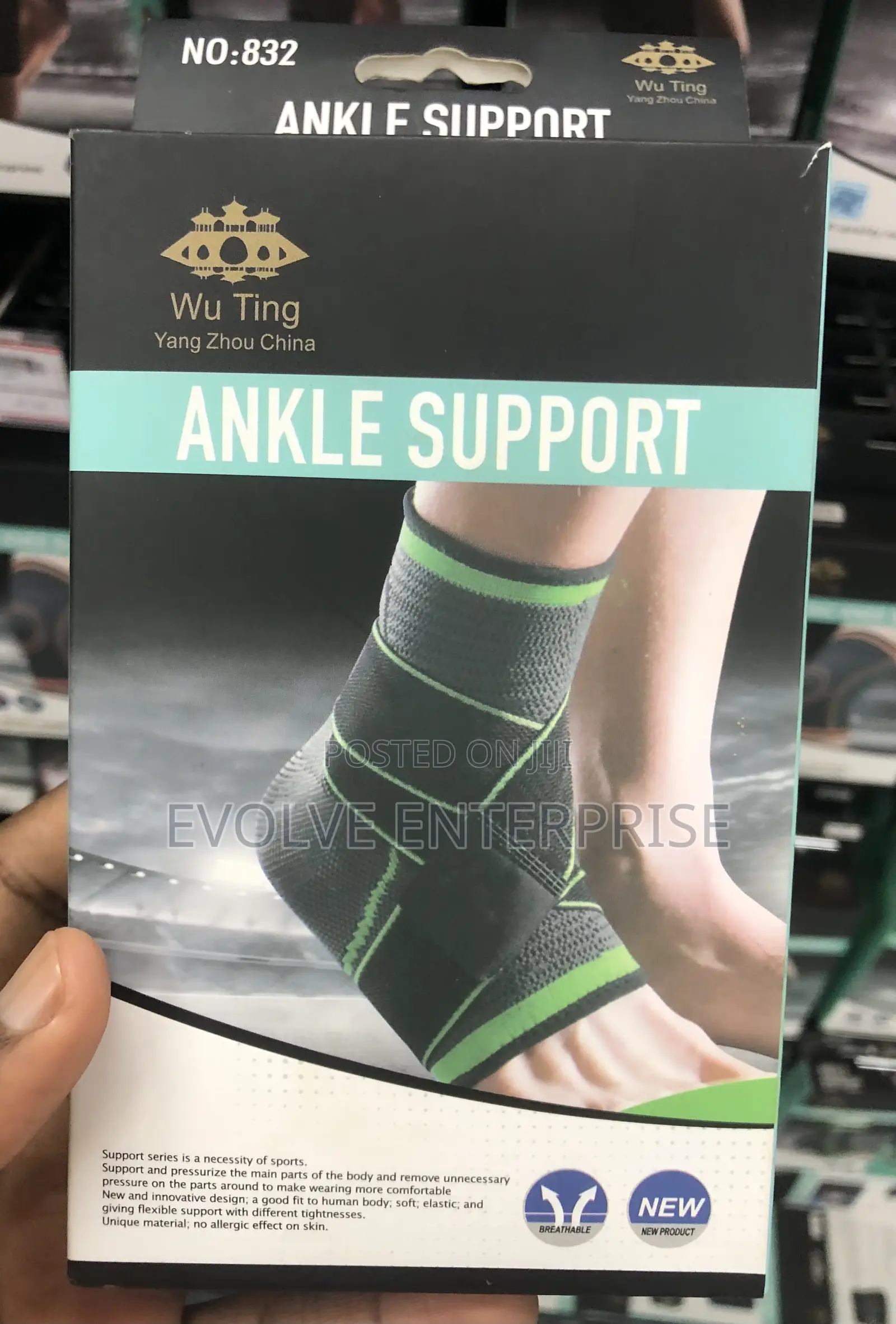 1pc Pressurized Bandage Ankle Support