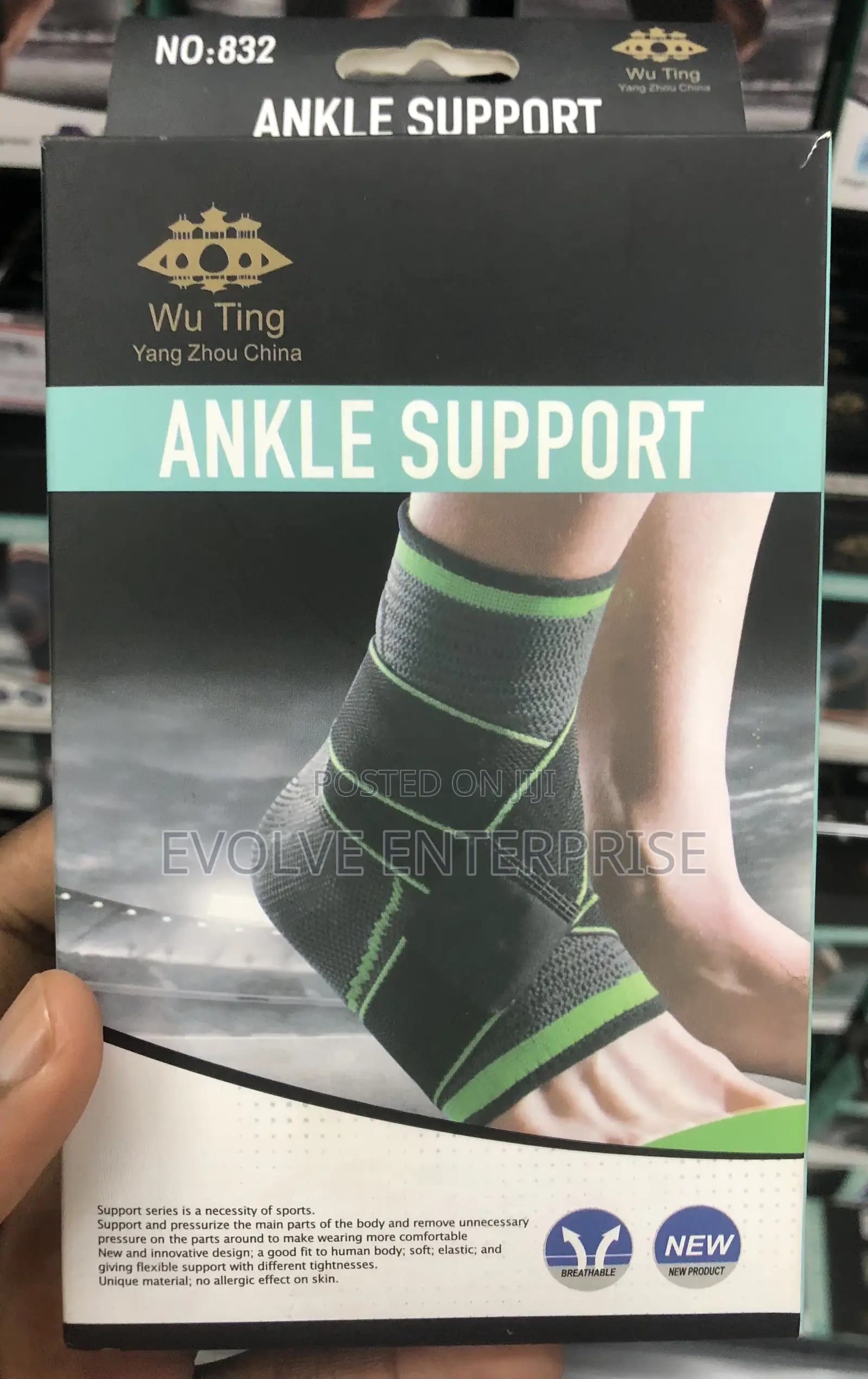 1pc Pressurized Bandage Ankle Support