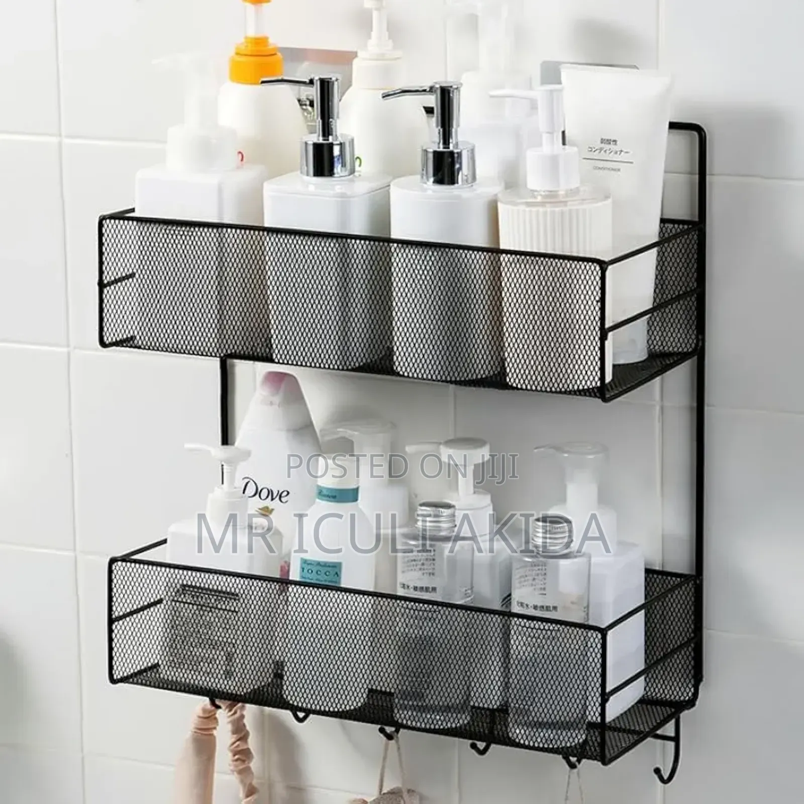 Water,Dust, Moisture Proof Bathroom Shelf Rack Organiser