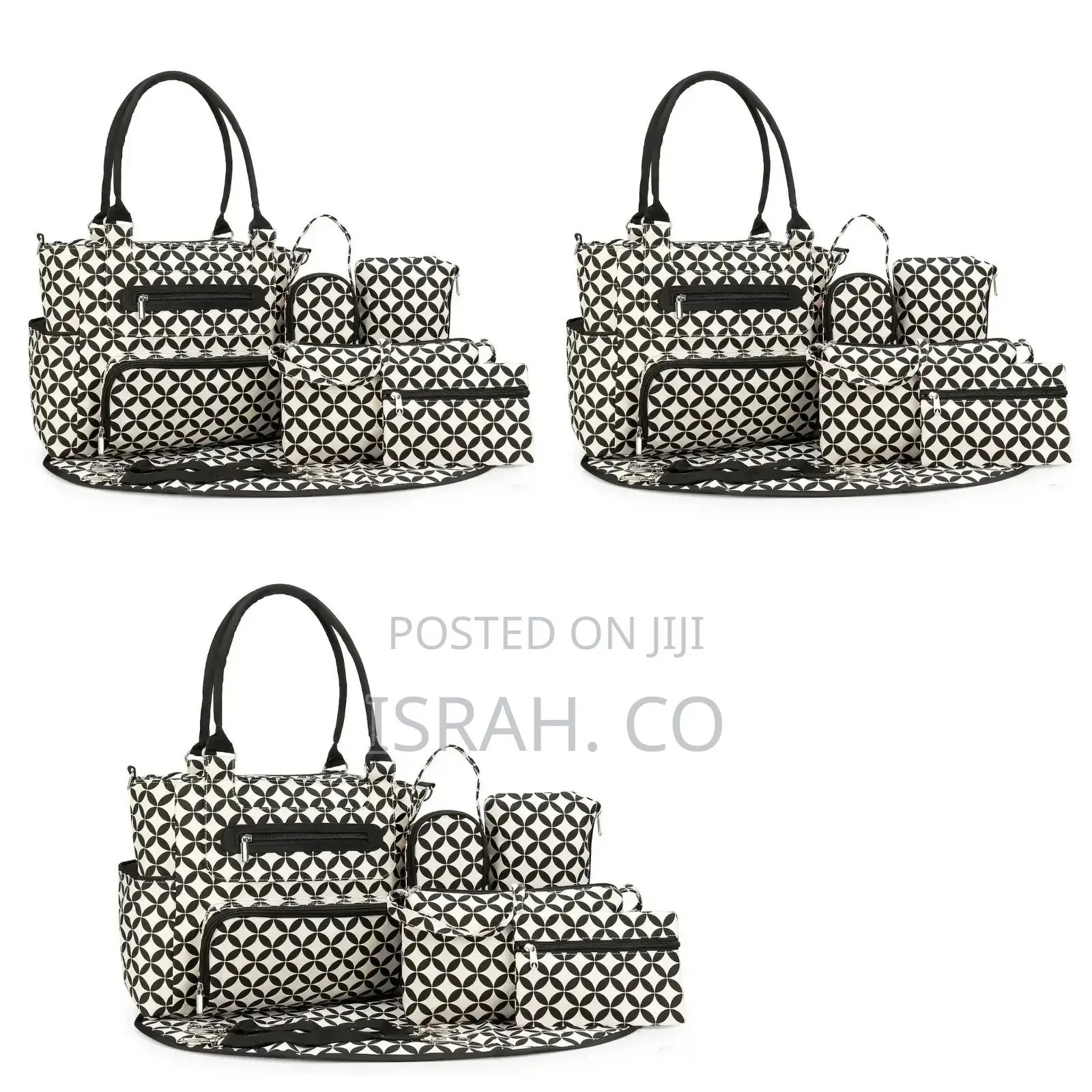 7-Piece Dahlia Diaper Bag Set