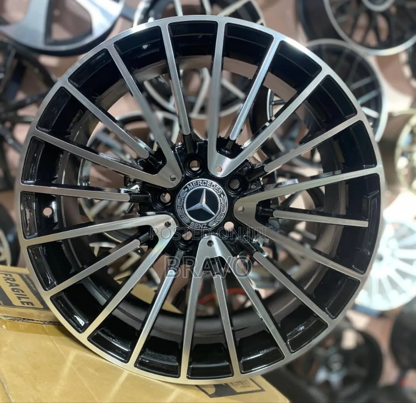 New Rims for Benz Size 18.