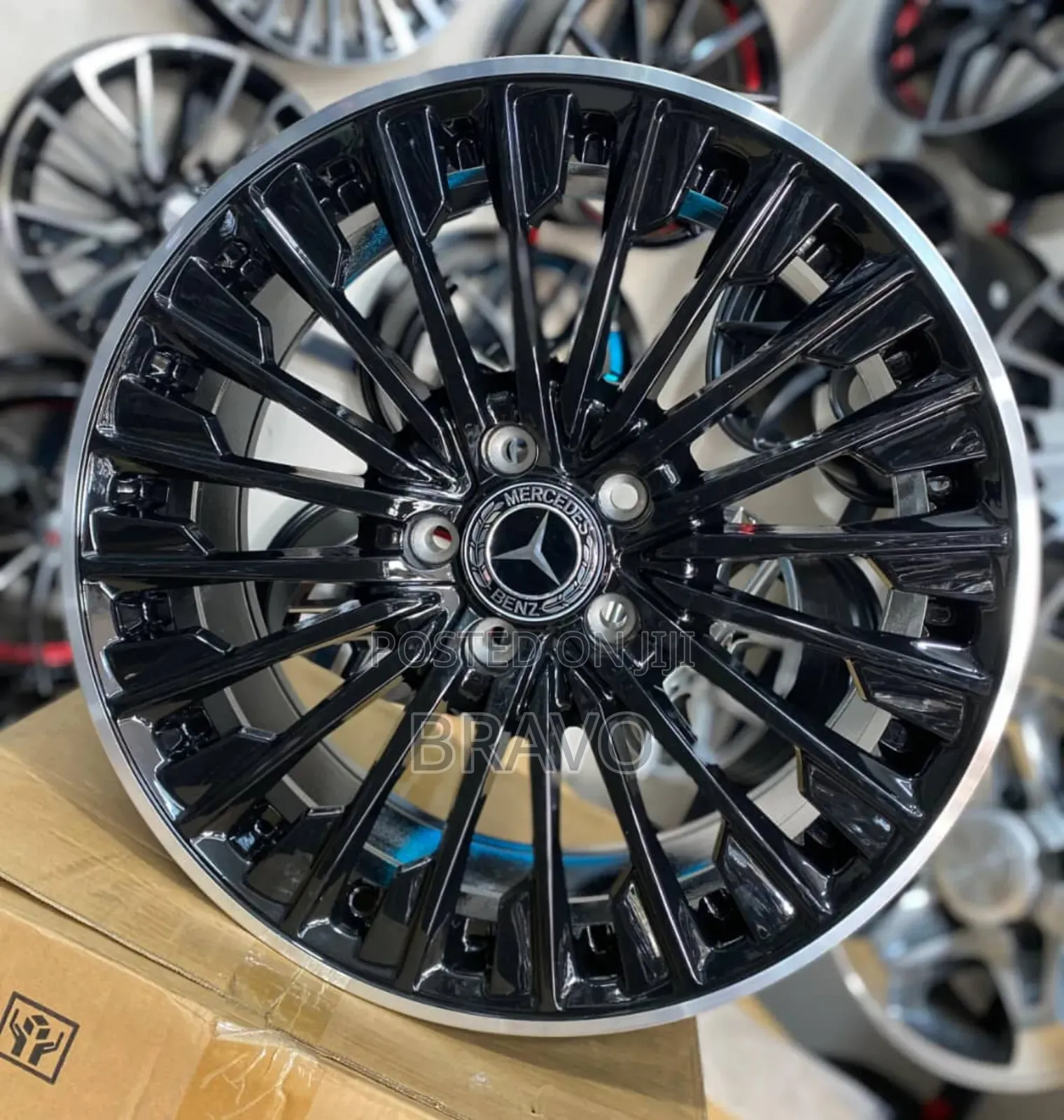 New Rims for Benz Size 18.