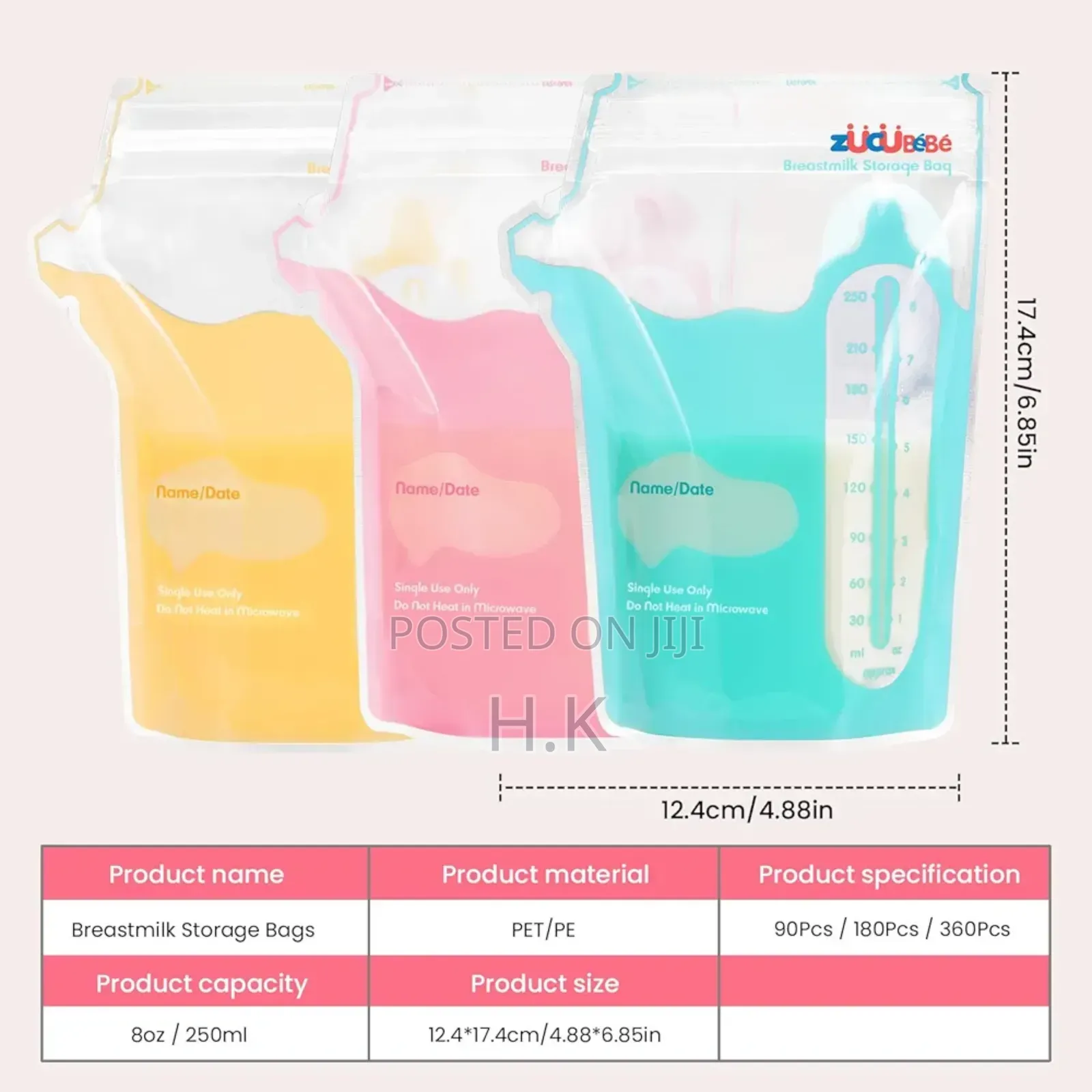 Us Baby Breast Milk Storage Bags