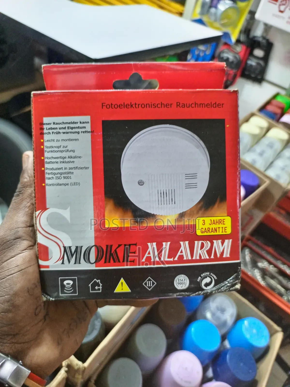 Photoelectric Smoke Detector.