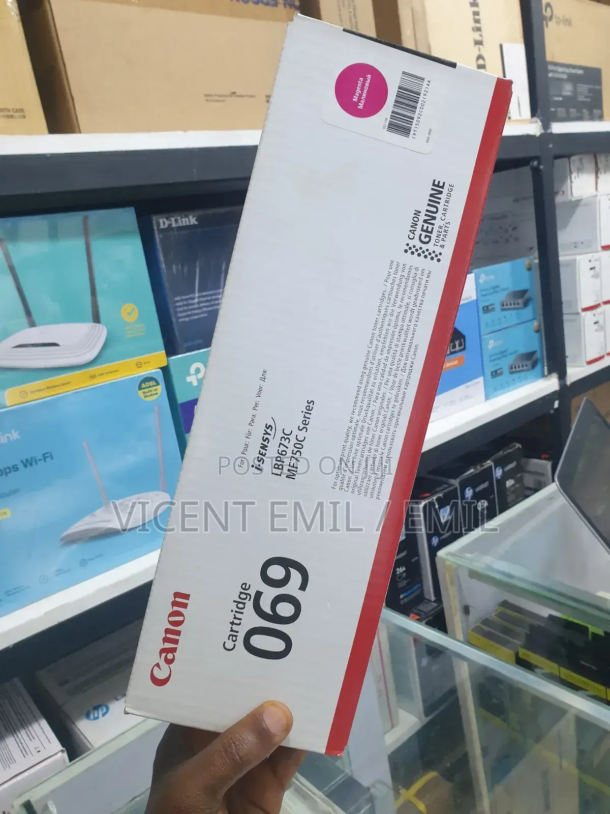 Canon Toner Original 069 Black Toner Cartridge