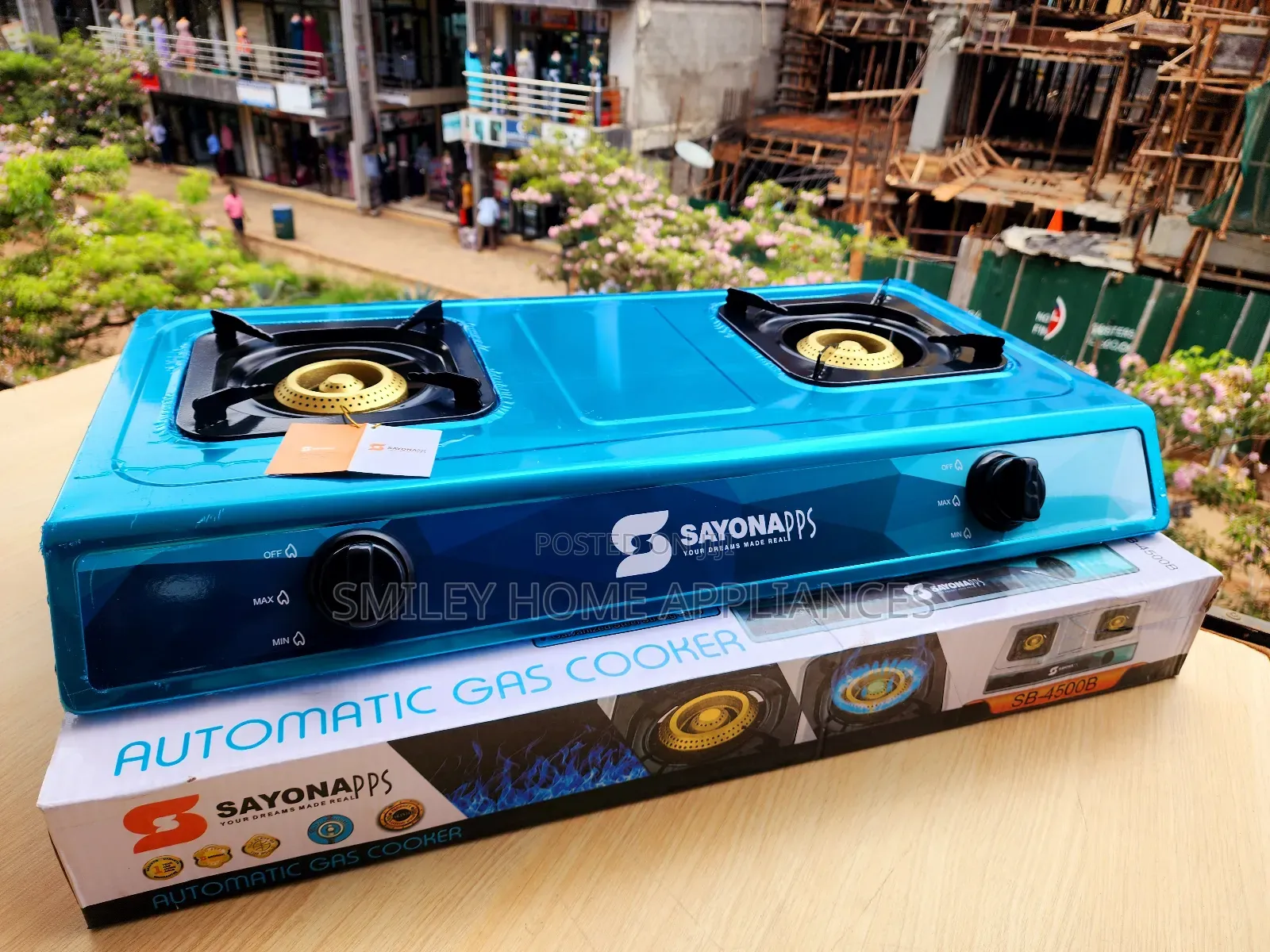 Discounted Sayona Apps Double Gas Burner