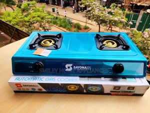 Sayona Apps Double Gas Burner Stainless Steel Material
