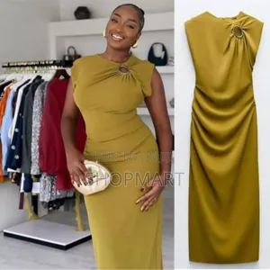 Sleeveless Fashion Body Hugging Dress