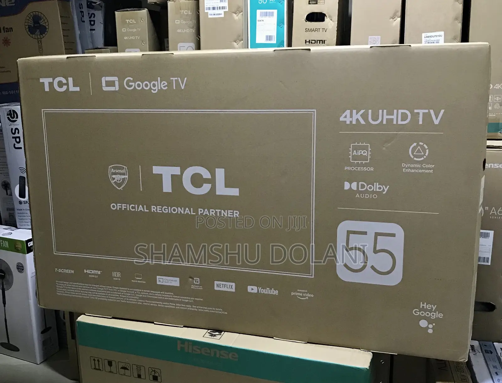 TCL 55” Television
