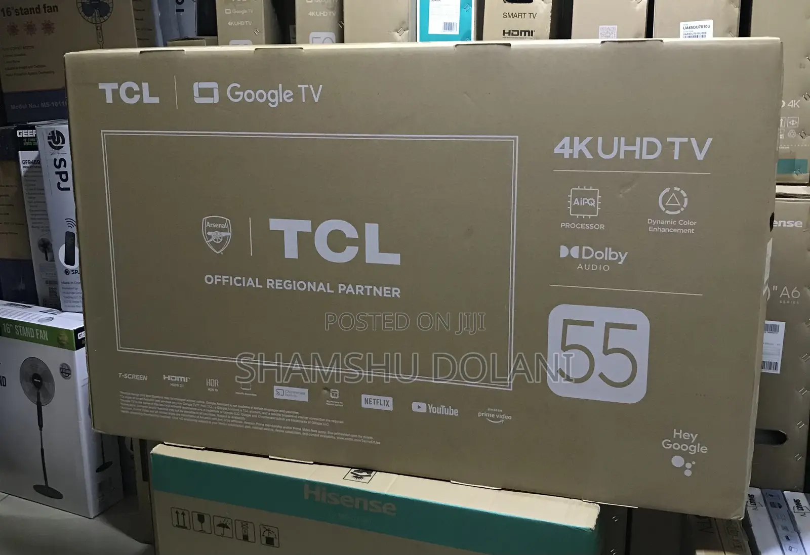 TCL 55” Television