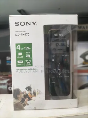 Photo - Sony Icd-Px470 Digital Voice Recorder.