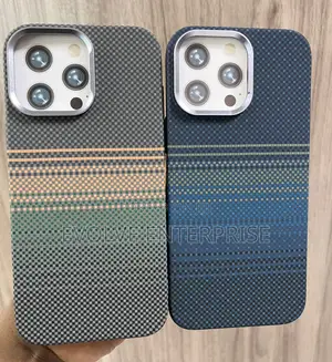 Alloy Lens Pixels Relief Texture Magsafe Case for iPhone