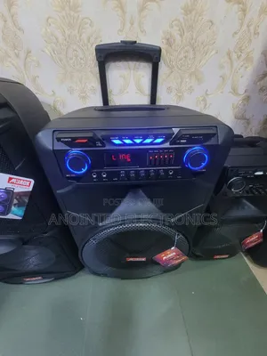 M Jack Rechargeable Speaker 15inches