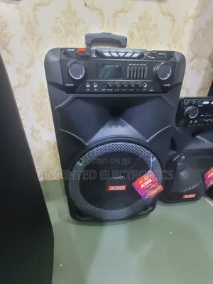 M Jack Rechargeable Speaker 15inches