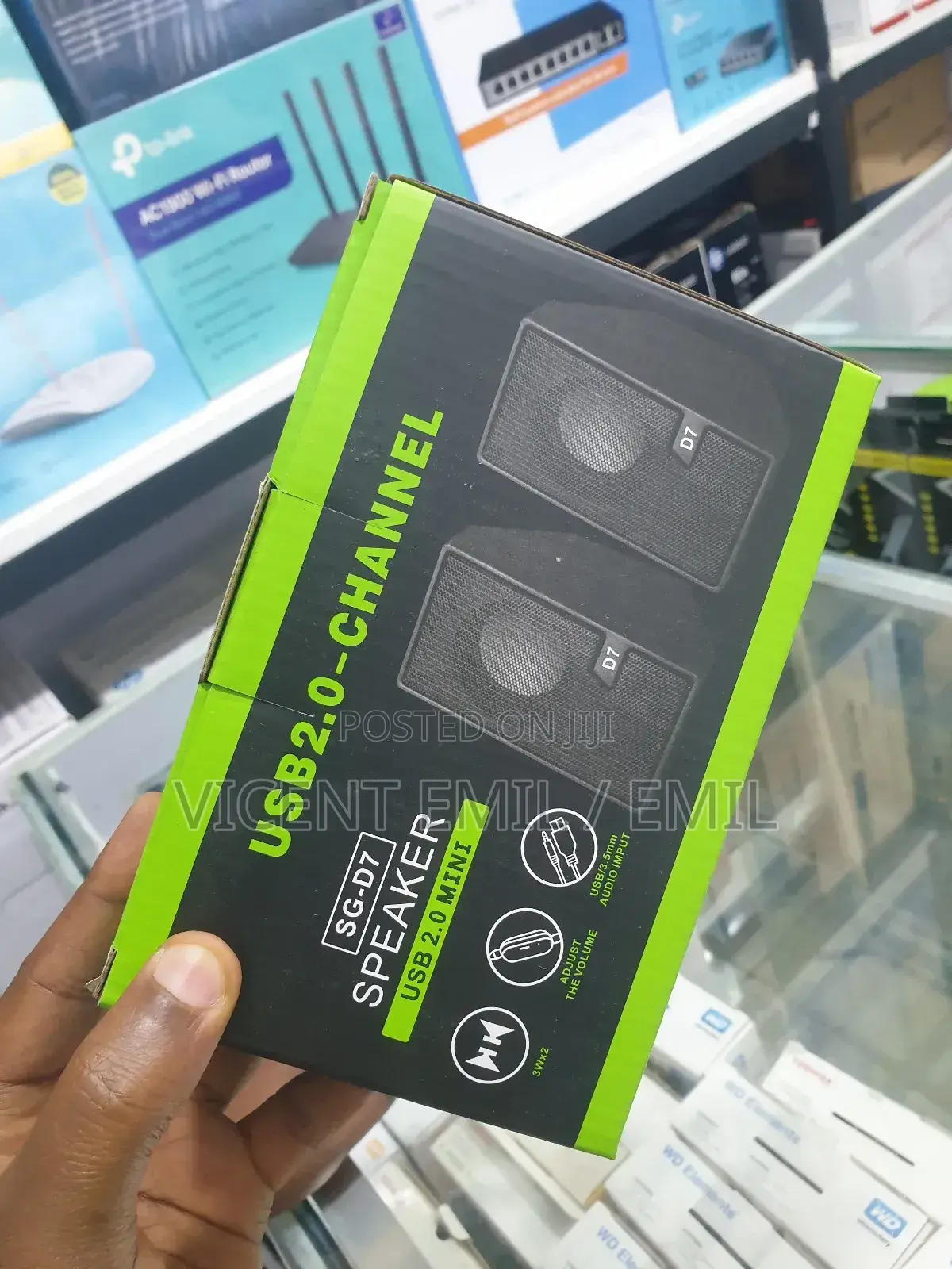 Laptop Speakers Sg-D7 Usb 2.0 Mini