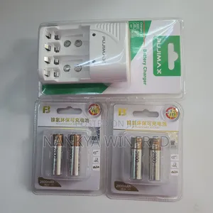Rechargeable Batteries and Charger