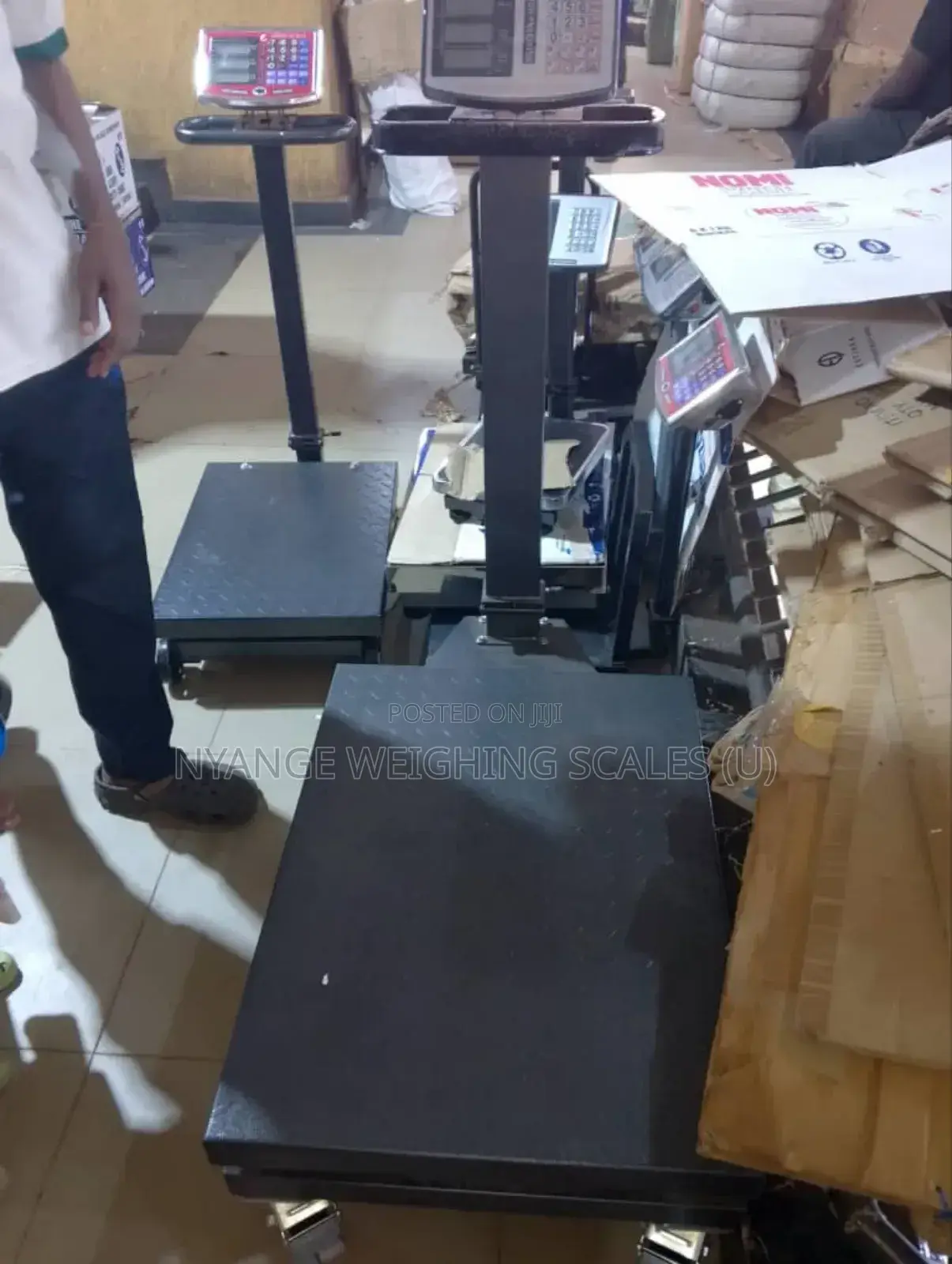 1tone (1000kg) Heavy Duty Platform Weighing Scales With Roll