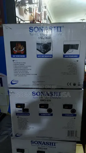 Sonashi 20l Microwave Oven Smo-920s -Manual Control, 6 Power