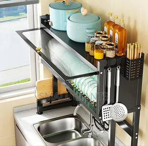 Over-the-Sink Dish Drying Rack