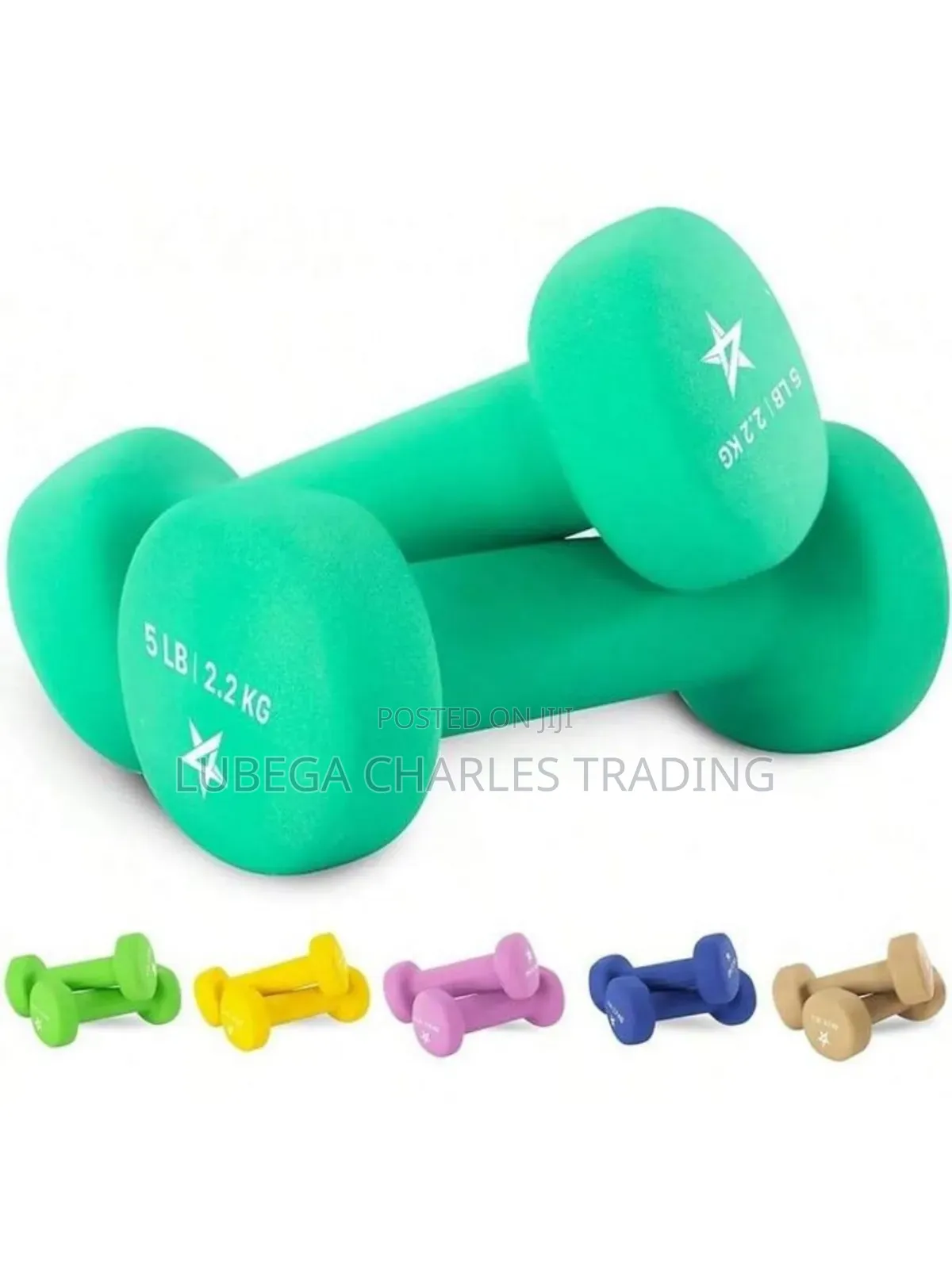 Professional Vinyl Coated Dumbbells