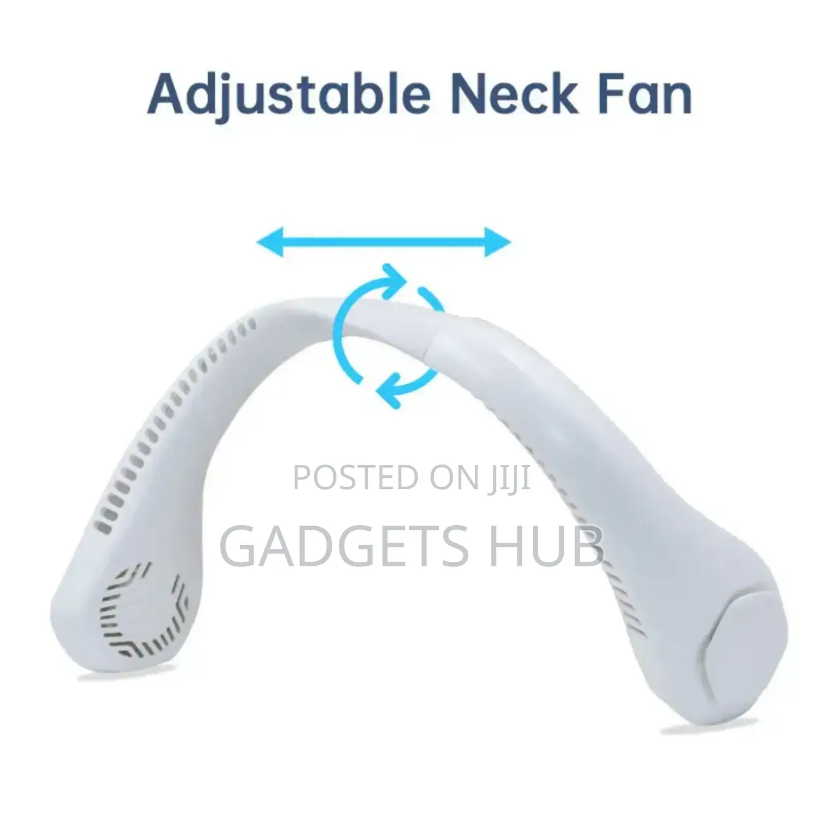 3 Speed Neck Fan Rechargeable Mini Cooling Fan