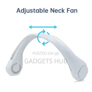 3 Speed Neck Fan Rechargeable Mini Cooling Fan