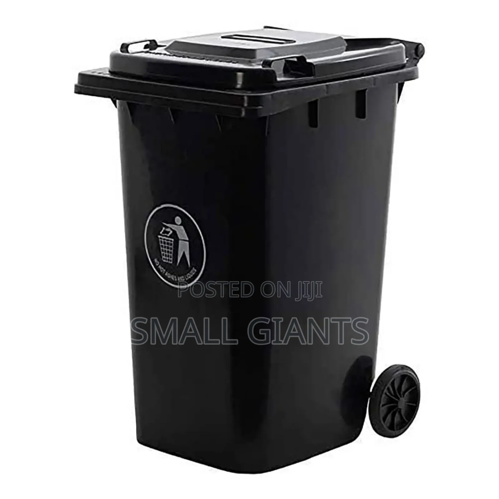 240l Plastic Outdoor Waste Bin With Wheels