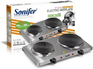 Sonifer Sf-3049 1000 1500w Double Burner Electric Hot Plate