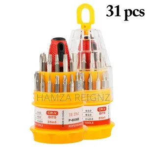 Screwdriver Set 31 In 1 Non Slip Slotted Head Screwdriver
