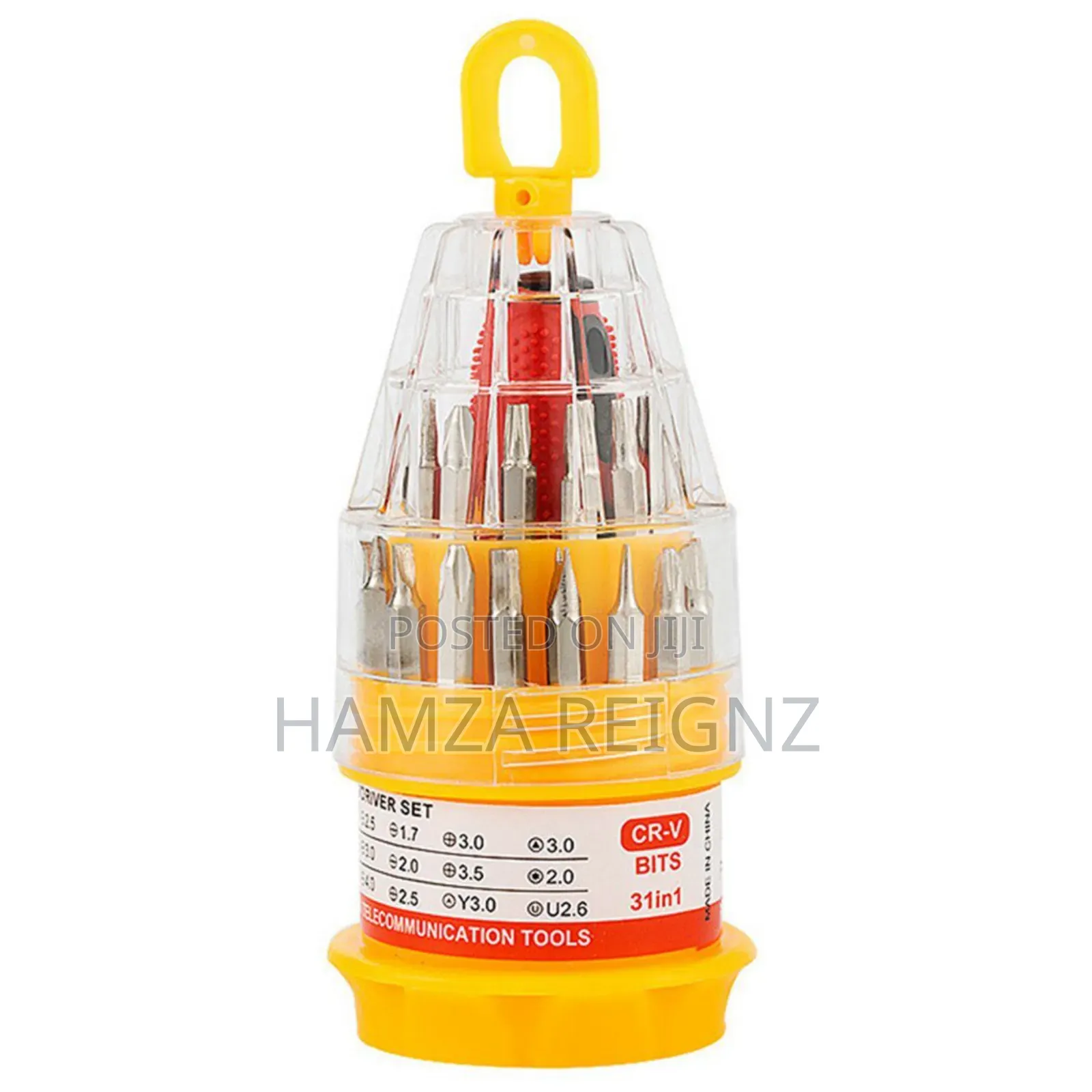 Screwdriver Set 31 In 1 Non Slip Slotted Head Screwdriver