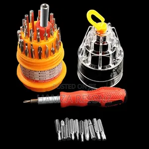 Screwdriver Set 31 In 1 Non Slip Slotted Head Screwdriver