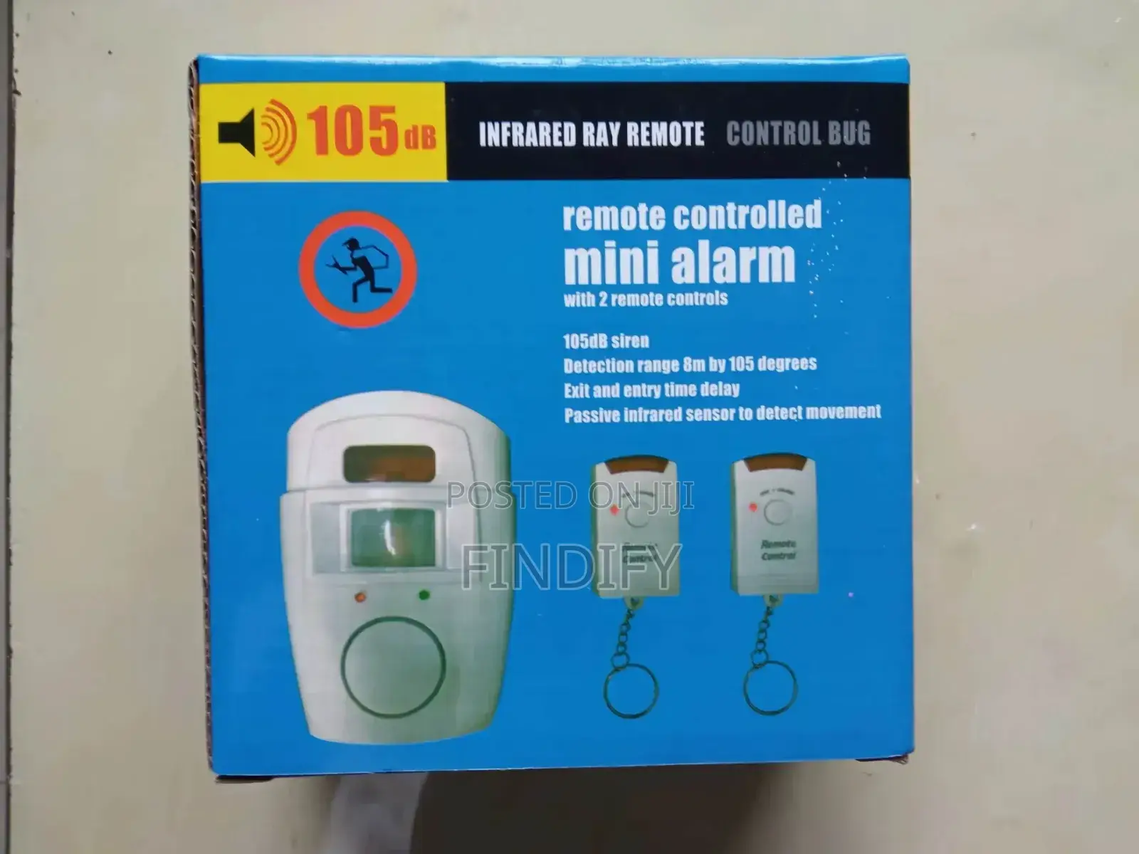Remote Controlled Mini Alarm Stand Alone Alarm