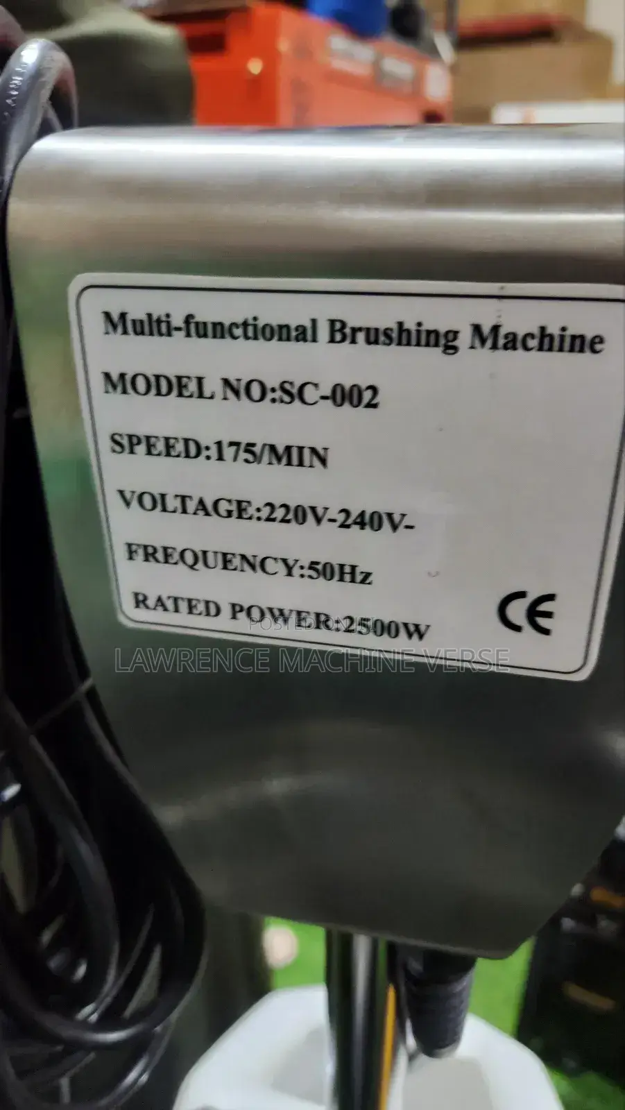Electric Floor Scrubber 2500 ,2800 Watts