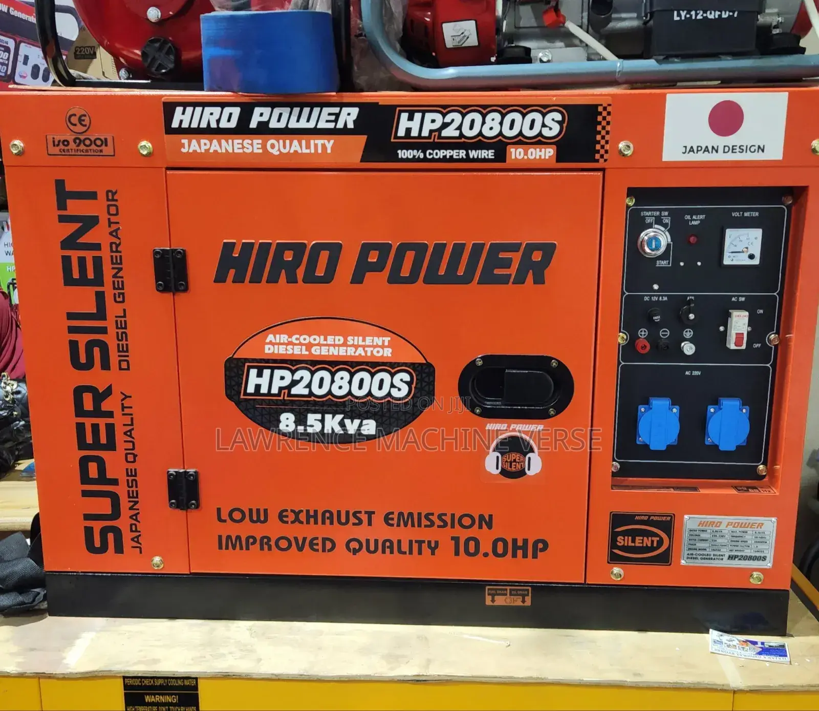Silent Diesel Generator 8.5kva