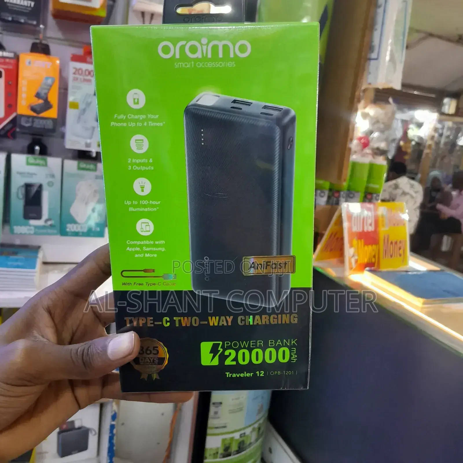 Oraimo 20000mah Power Bank/Powerbank