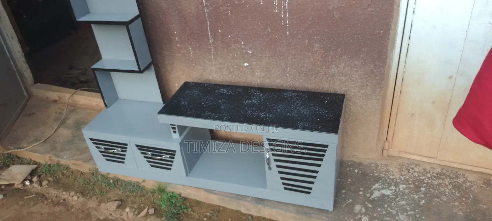TMZ Gray Tv-Stand